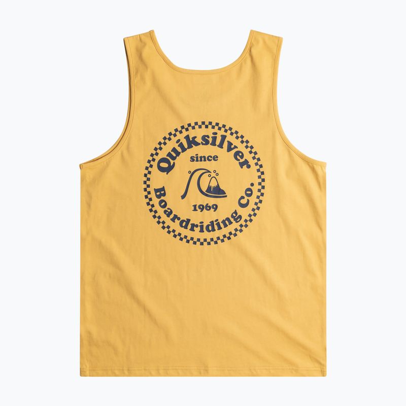 Koszulka męska  Quiksilver Fast Is Fast Tank ochre 2