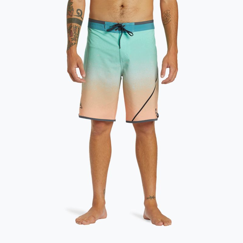 Szorty kąpielowe męskie Quiksilver Surfsilk New Wave 20 papaya punch 3