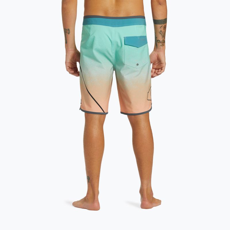 Szorty kąpielowe męskie Quiksilver Surfsilk New Wave 20 papaya punch 5