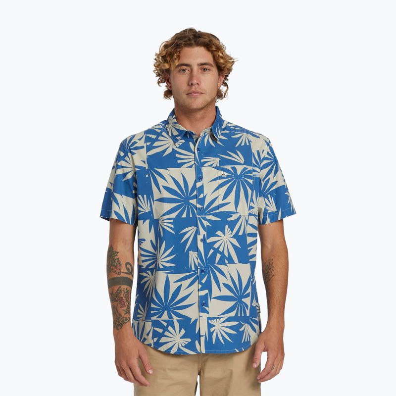 Koszula męska Quiksilver Apero Organic Classic star sapphire apero organic ss