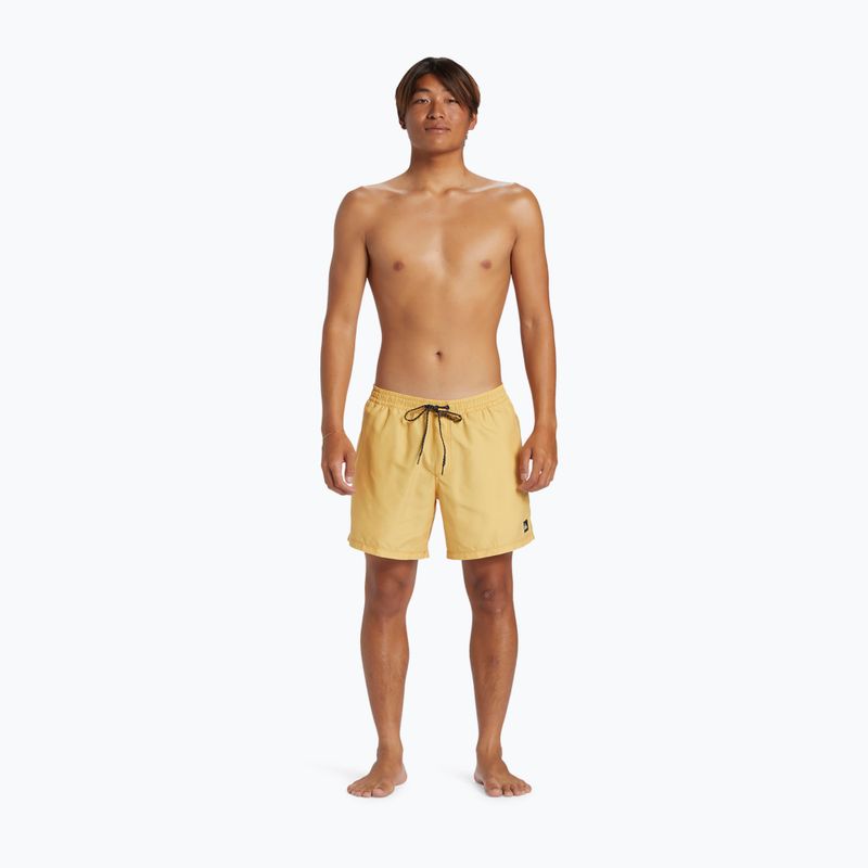 Szorty kąpielowe męskie Quiksilver Everyday Solid Volley 15" ochre 4