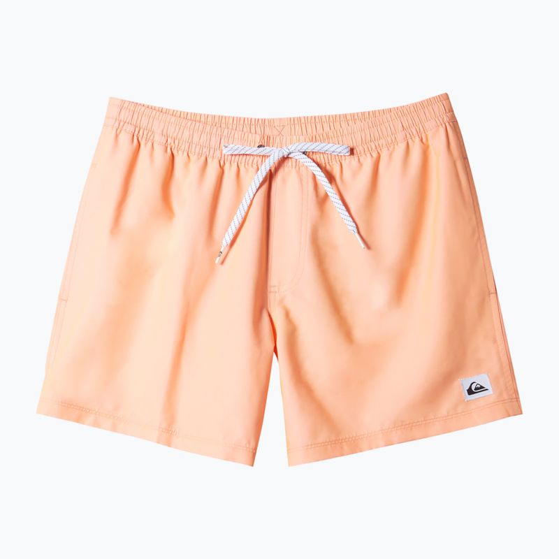 Szorty kąpielowe męskie Quiksilver Everyday Solid Volley 15" papaya punch