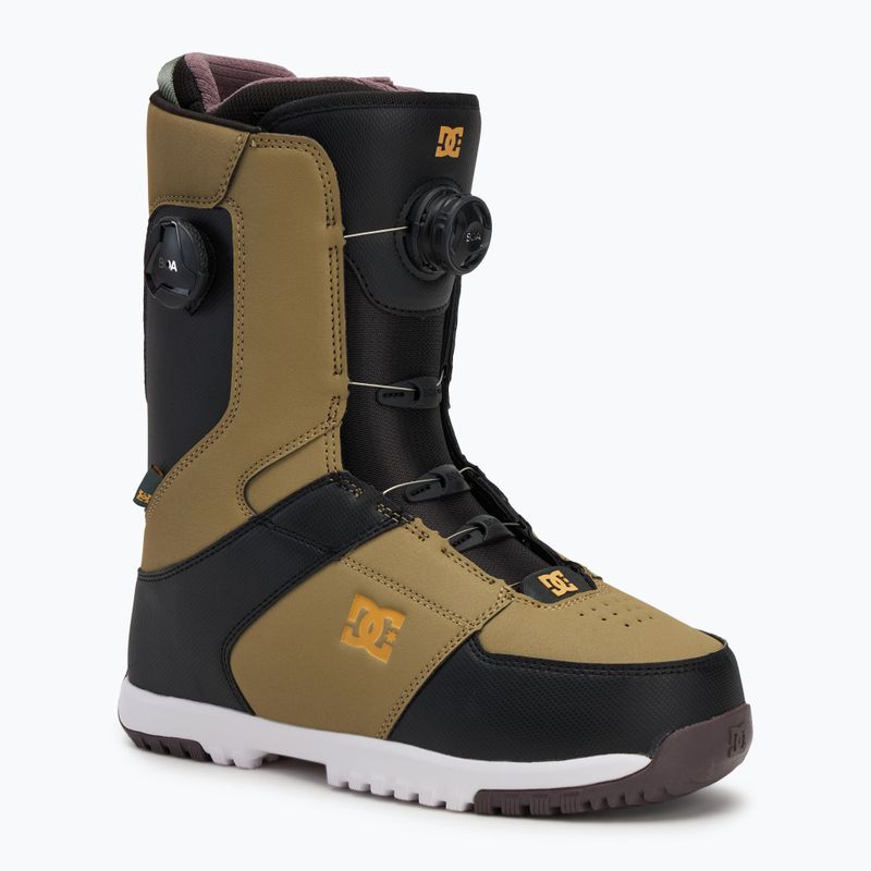 Buty snowboardowe męskie DC Control brown/black/white