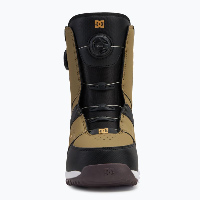 Buty snowboardowe męskie DC Control brown/black/white 3