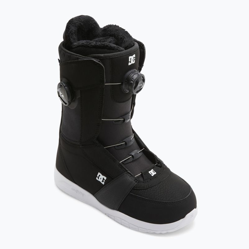 Buty snowboardowe damskie DC Lotus black/white/black 6