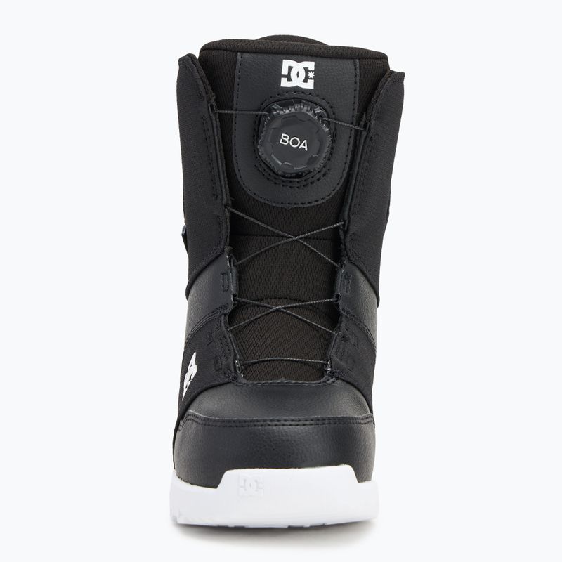 Buty snowboardowe dziecięce DC Youth Scout black/black/white 3