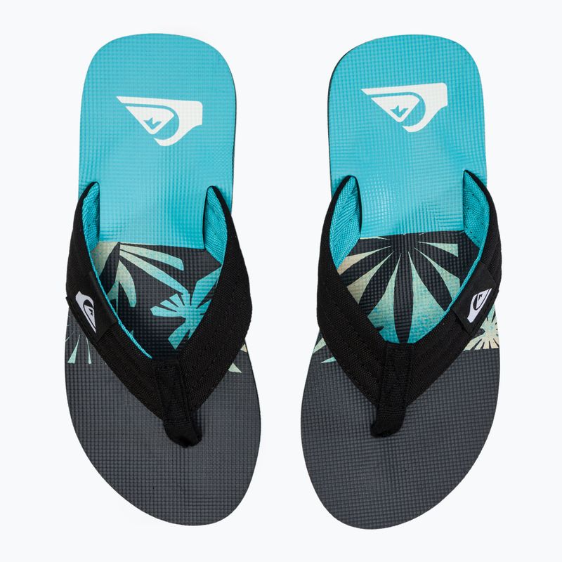 Japonki męskie Quiksilver Molokai Layback II blue/black/blue 8