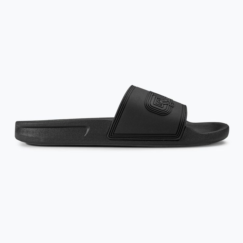 Klapki męskie Quiksilver Rivi Wordmark Slide II black 4 2