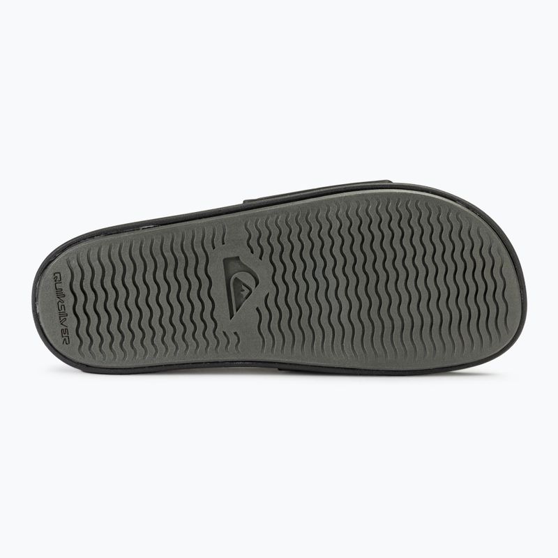 Klapki męskie Quiksilver Rivi Wordmark Slide II black 4 4