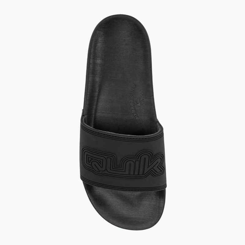 Klapki męskie Quiksilver Rivi Wordmark Slide II black 4 5