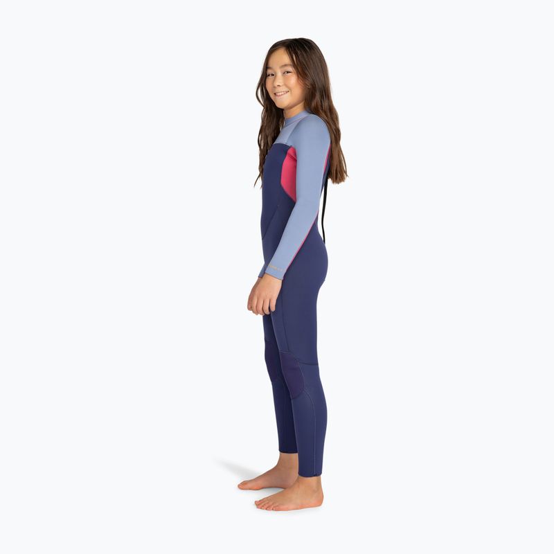 Pianka do pływania dziecięca ROXY 4/3 mm Prologue Back Zip GBS Wetsuit dark denim 3