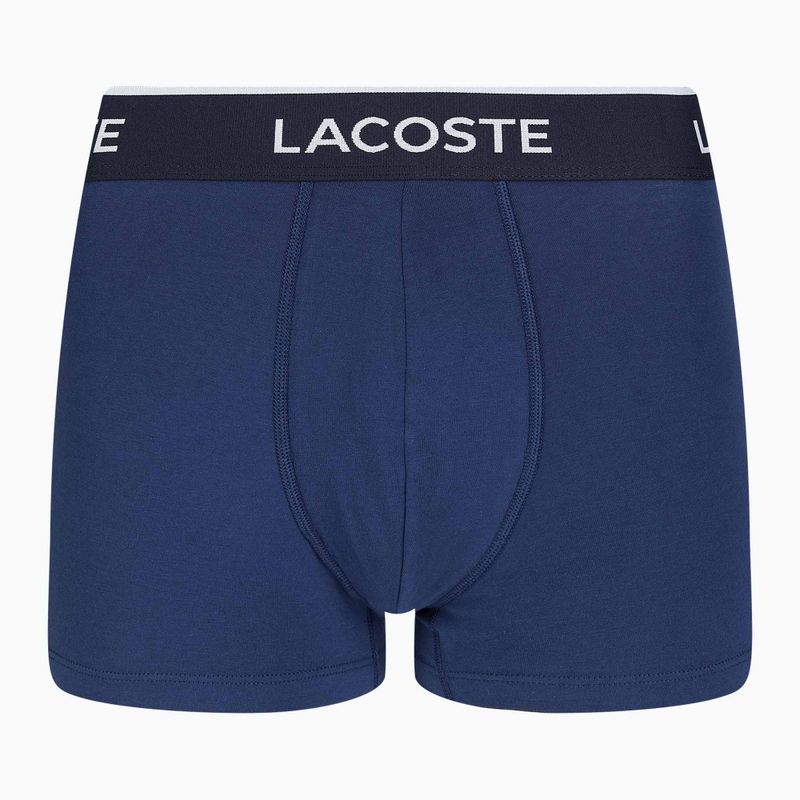 Bokserki Lacoste 5H3389 W64 3 pary navy blue/red methylene 2