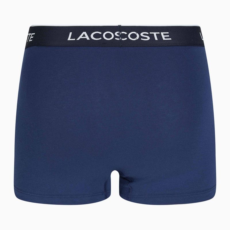 Bokserki Lacoste 5H3389 W64 3 pary navy blue/red methylene 3