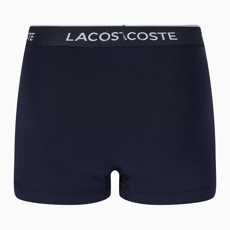 Bokserki Lacoste 5H3389 W64 3 pary navy blue/red methylene 9