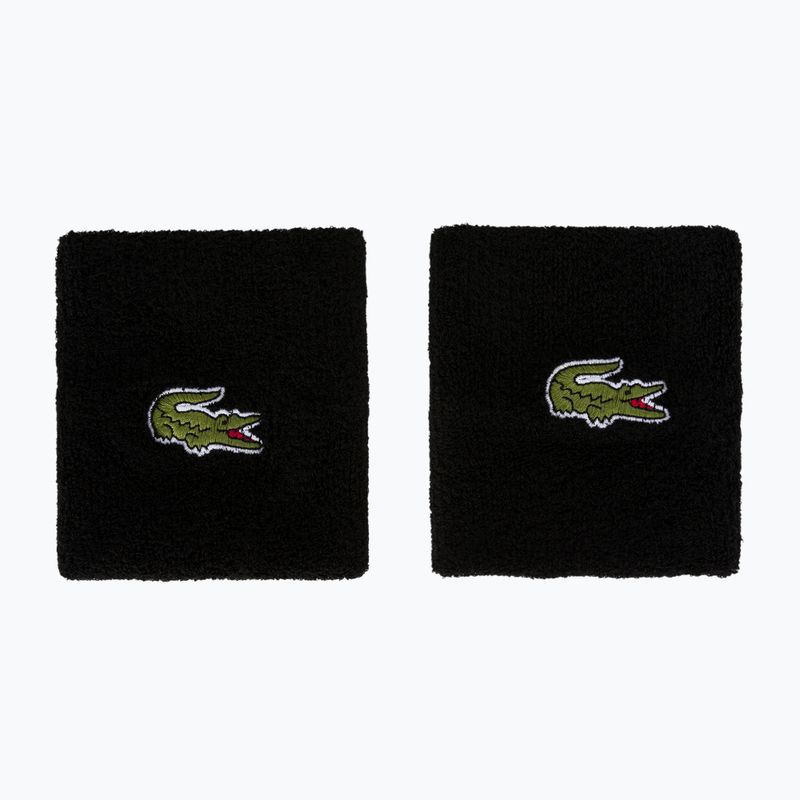 Frotki na nadgarstek Lacoste RL9272 2 szt. black 2