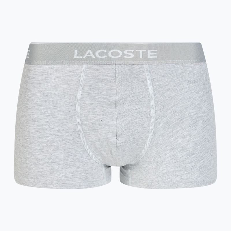 Bokserki Lacoste 5H3389 NUA 3 pary black/white/silver chine 2