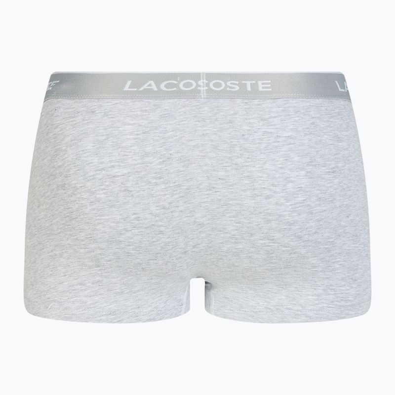 Bokserki Lacoste 5H3389 NUA 3 pary black/white/silver chine 3