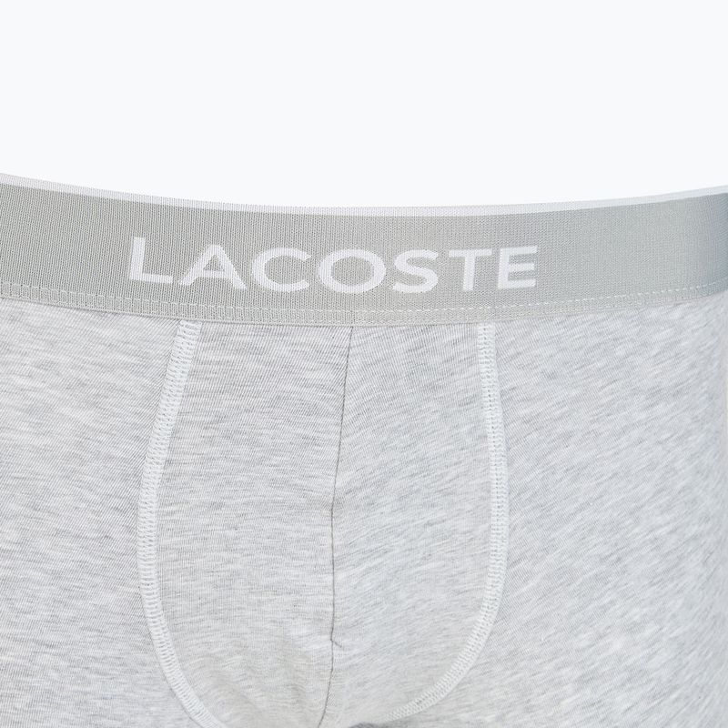 Bokserki Lacoste 5H3389 NUA 3 pary black/white/silver chine 4