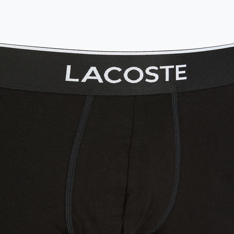 Bokserki Lacoste 5H3389 031 3 pary black 4