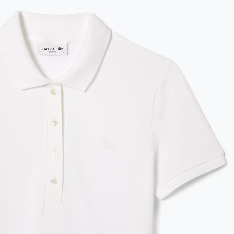 Koszulka damska Lacoste Polo PF5462 001 white 5