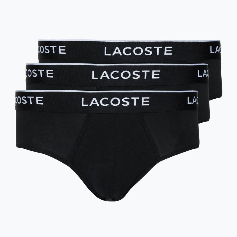 Slipy męskie Lacoste 8H3472 3 pary black