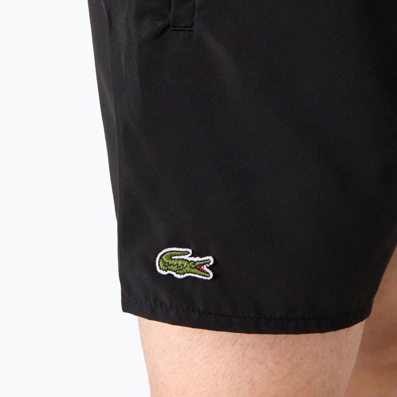 Szorty kąpielowe męskie Lacoste MH6270 black/navy blue 4