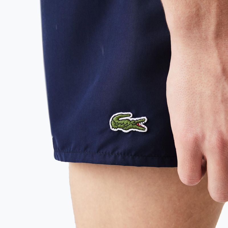 Szorty kąpielowe męskie Lacoste MH6270 navy blue/black 3