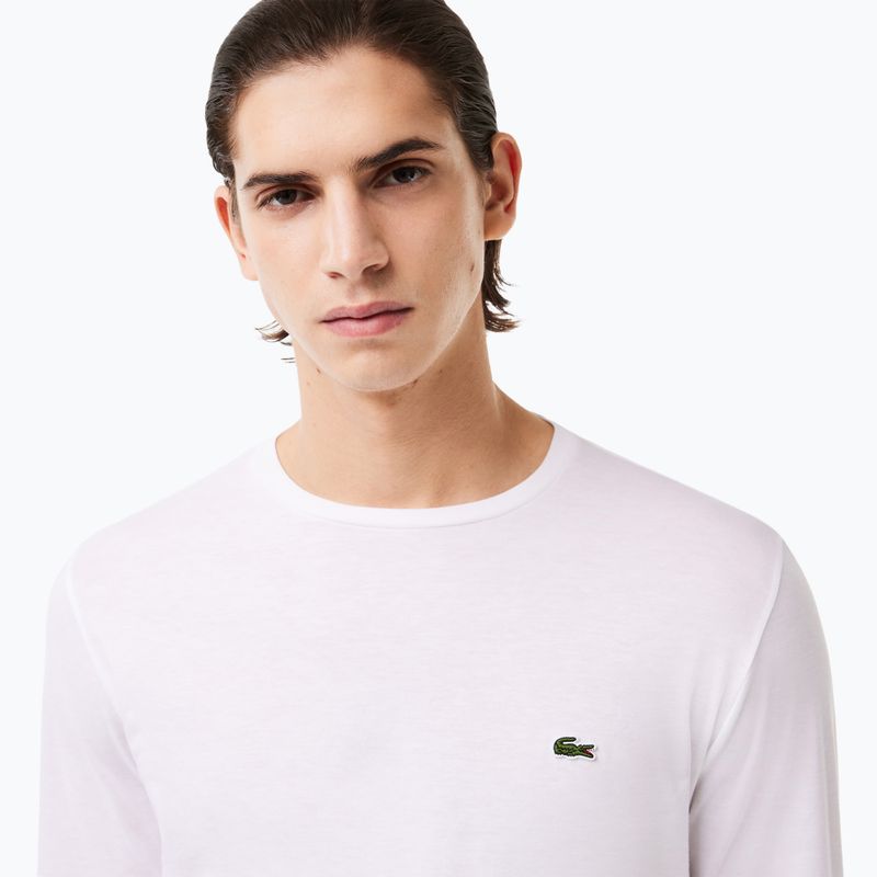 Longsleeve męskie Lacoste TH6712 white 3