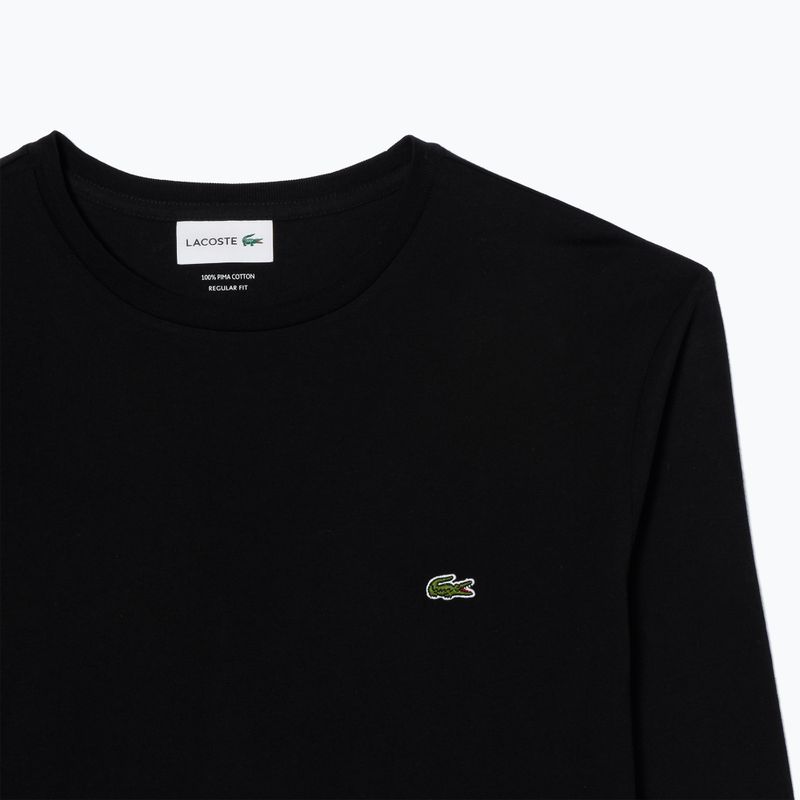 Longsleeve męskie Lacoste TH6712 black 4