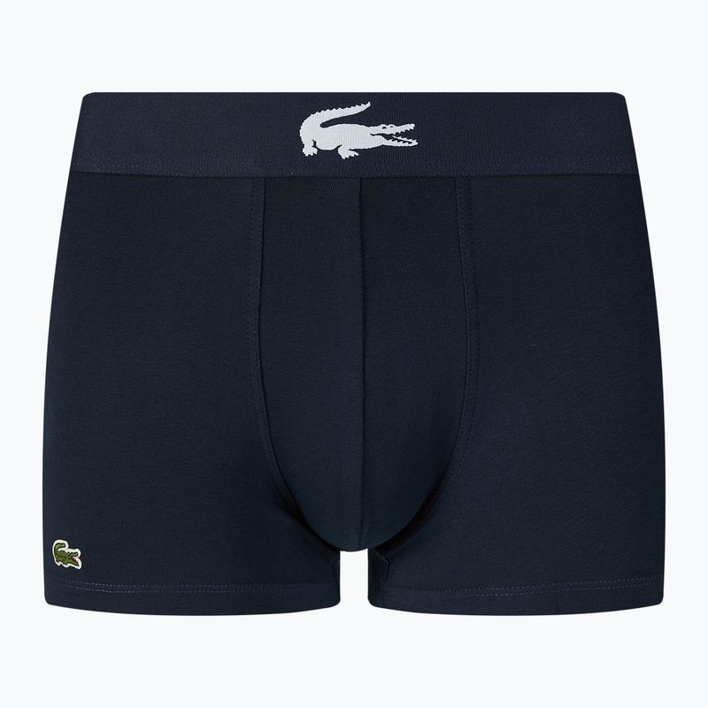 Bokserki Lacoste 5H1803 3 pary thyme/navy blue/white 10