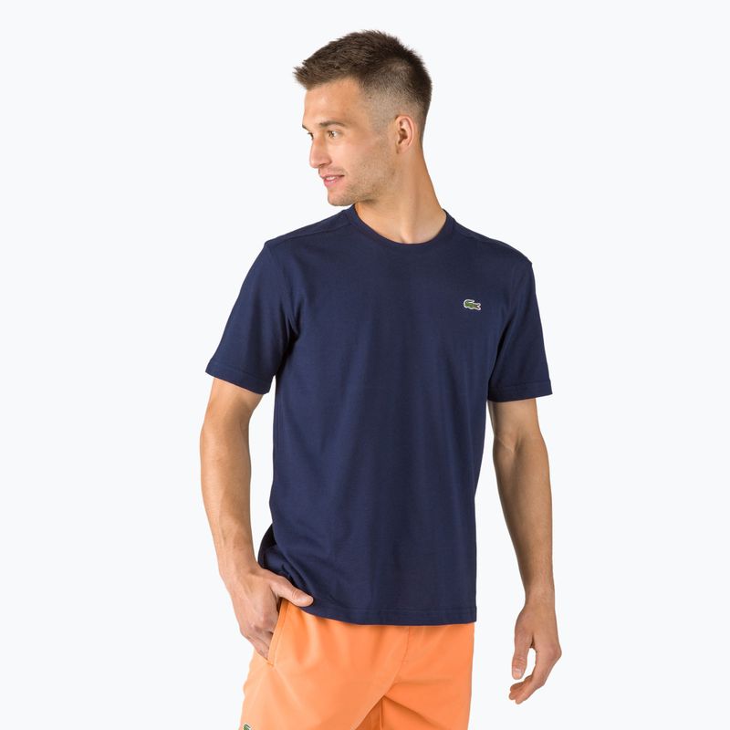 Koszulka męska Lacoste TH7618 navy blue 2