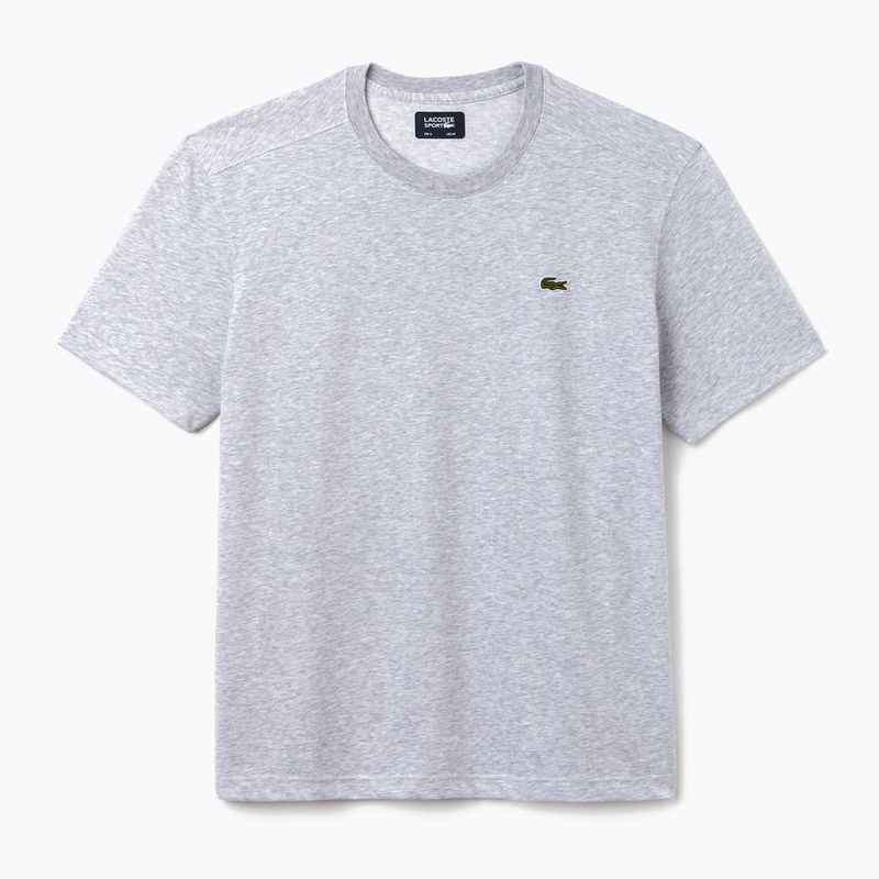 Koszulka męska Lacoste TH7618 silver chine
