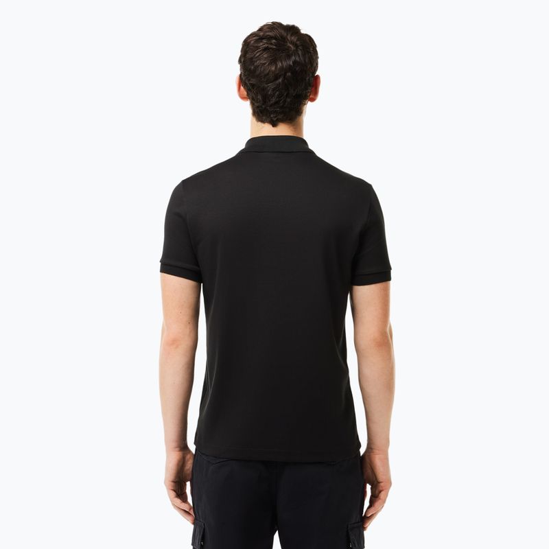 Koszulka polo męska Lacoste DH2050 black 2