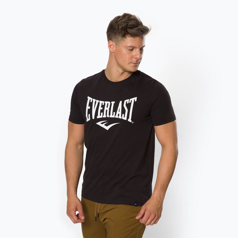 Koszulka treningowa męska Everlast Russel czarna 807580-60
