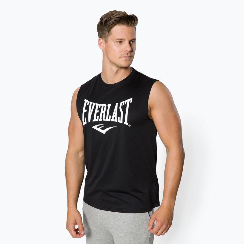 Koszulka treningowa męska Everlast Sylvan czarna 873780-60