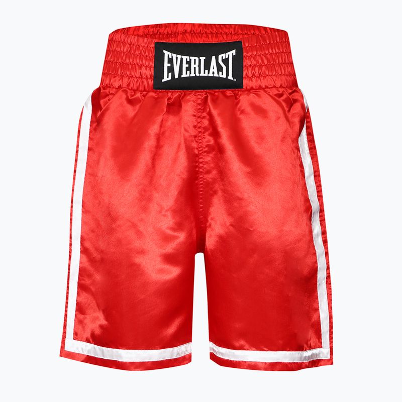 Spodenki bokserskie męskie Everlast Comp Boxe Short czerwone EV1090