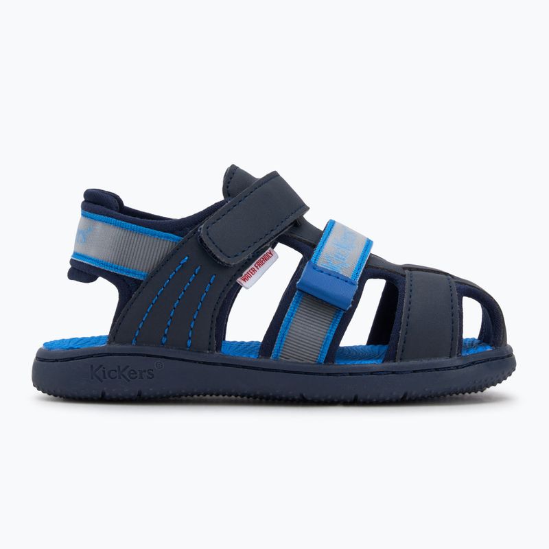 Sandały dziecięce Kickers Kickbeachou navy 2