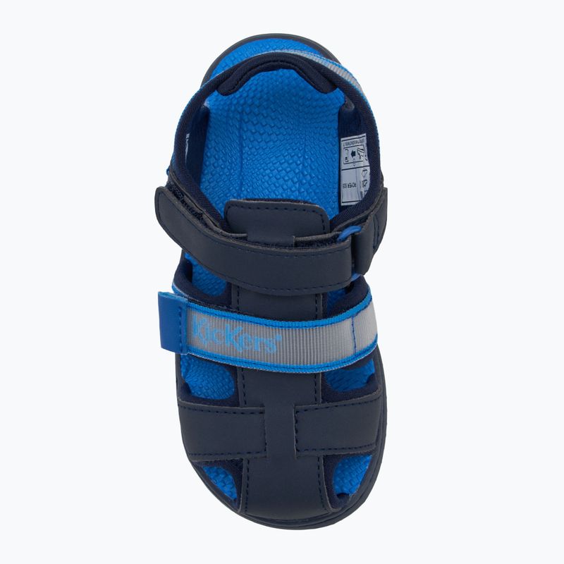 Sandały dziecięce Kickers Kickbeachou navy 5