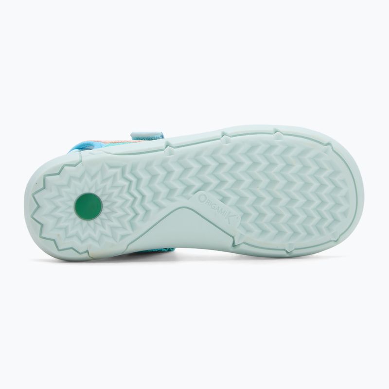 Sandały dziecięce Kickers Kickjune blue/coral pink/green 4