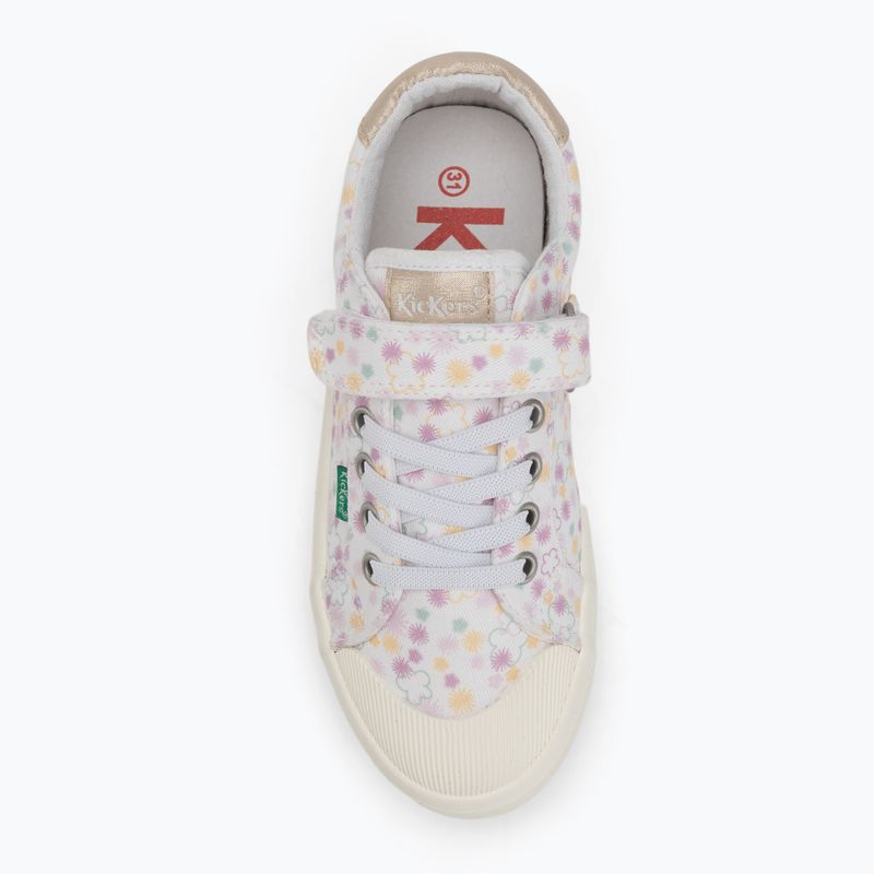 Trampki dziecięce Kickers Kickgoldi white/print festi summer 5