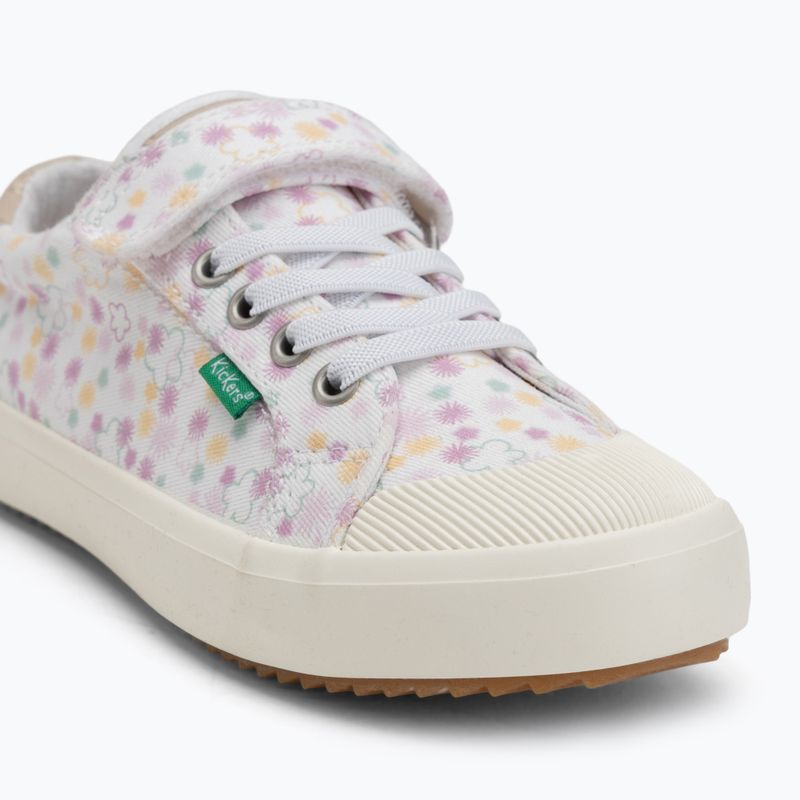 Trampki dziecięce Kickers Kickgoldi white/print festi summer 7