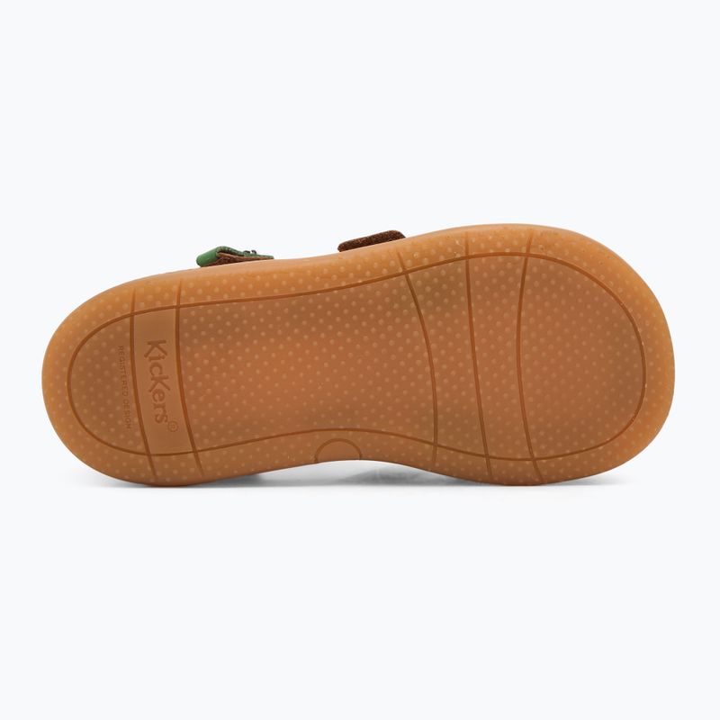 Sandały dziecięce Kickers Kick Pod camel/navy 4