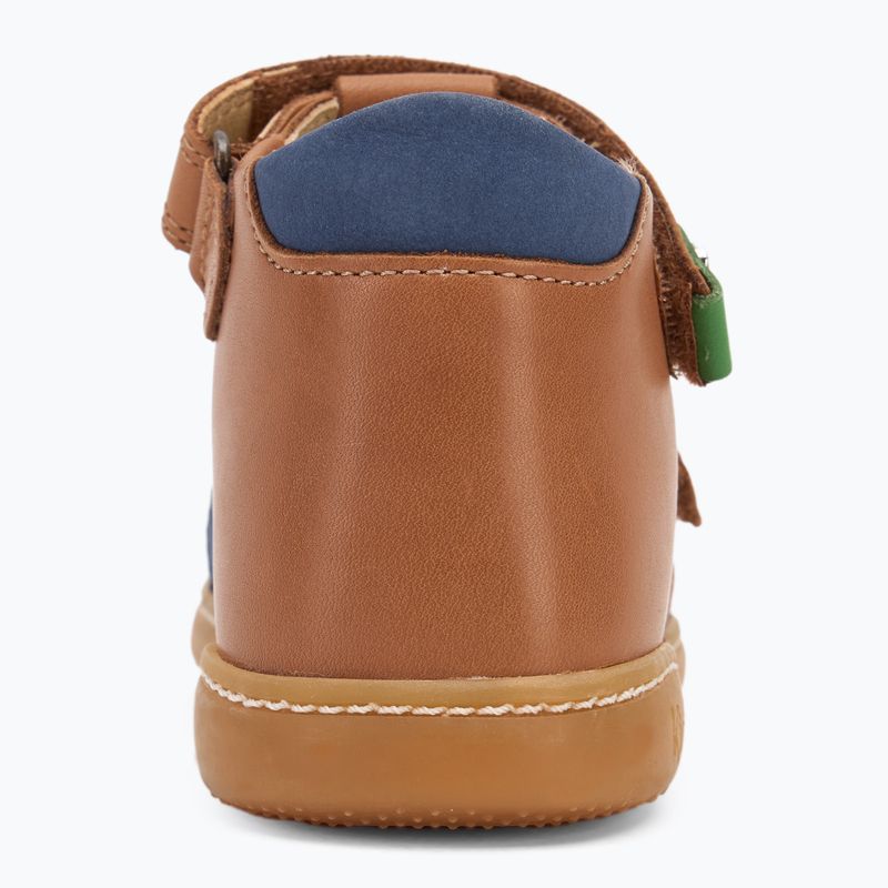Sandały dziecięce Kickers Kick Pod camel/navy 6