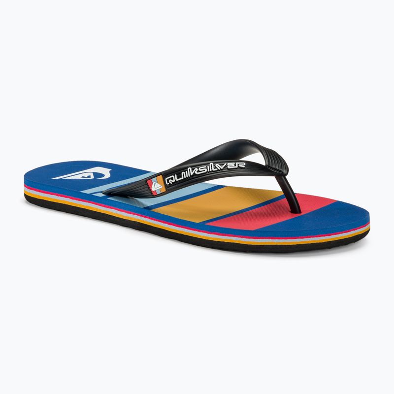 Japonki męskie Quiksilver Molokai Stripe black/red/blue