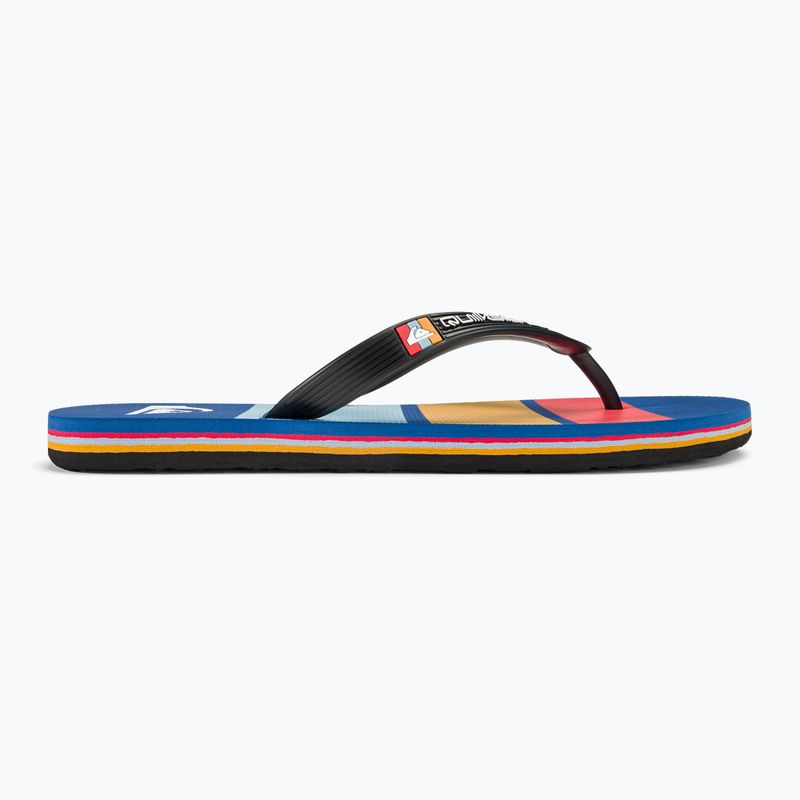 Japonki męskie Quiksilver Molokai Stripe black/red/blue 2