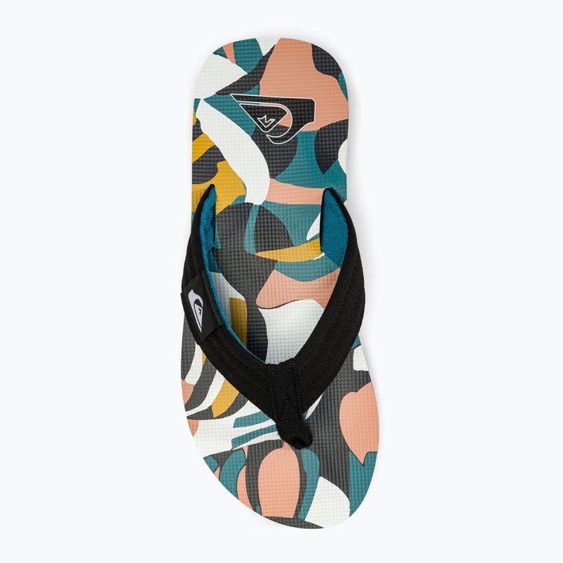 Japonki męskie Quiksilver Molokai Layback II white/black/blue 5