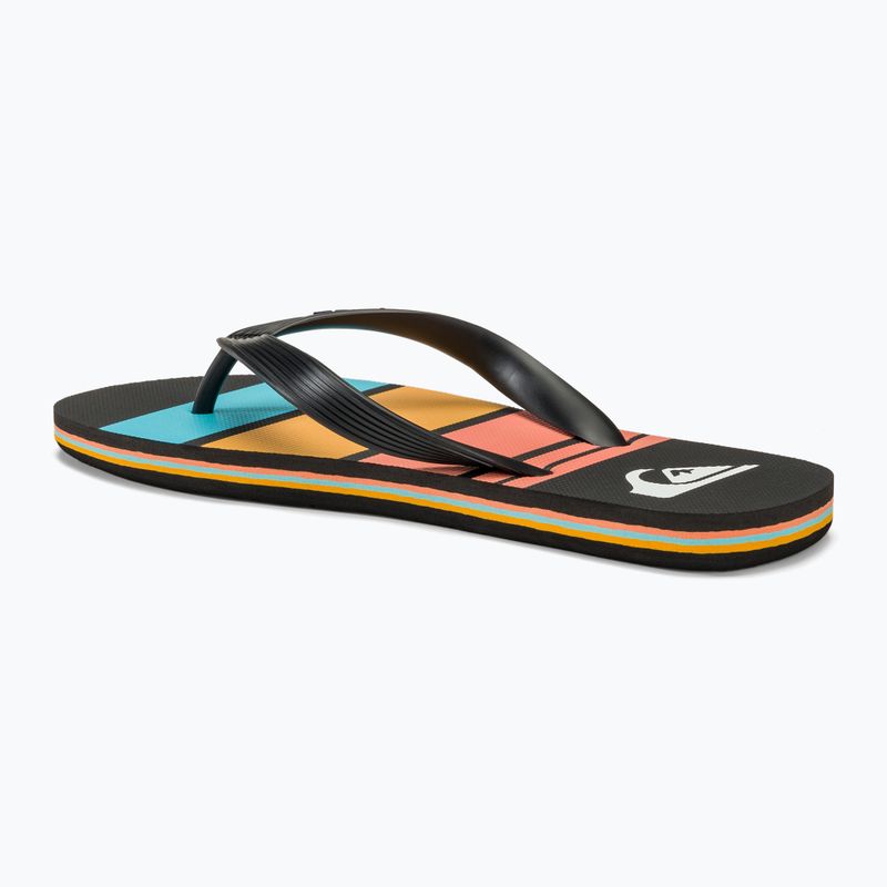 Japonki męskie Quiksilver Molokai Stripe black 1 3