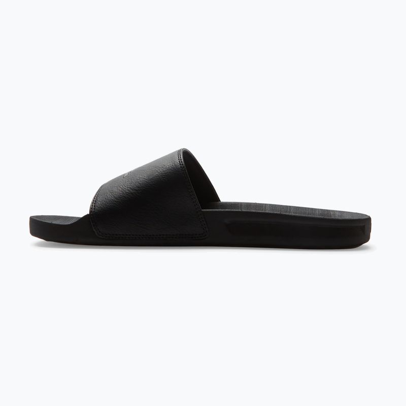 Klapki męskie Quiksilver Rivi Nubuck Slide black 1 3