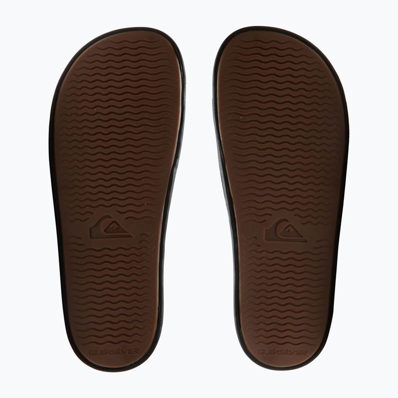 Klapki męskie Quiksilver Rivi Nubuck Slide black 1 5