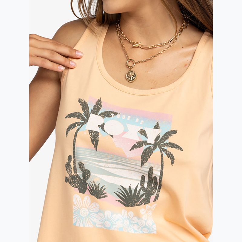 Tank top damski ROXY Beach Angel Tank peach nougat 5